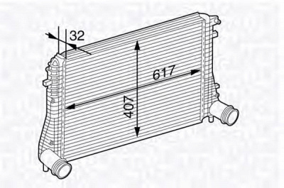 MAGNETI MARELLI 351319202840 -  Интеркулер